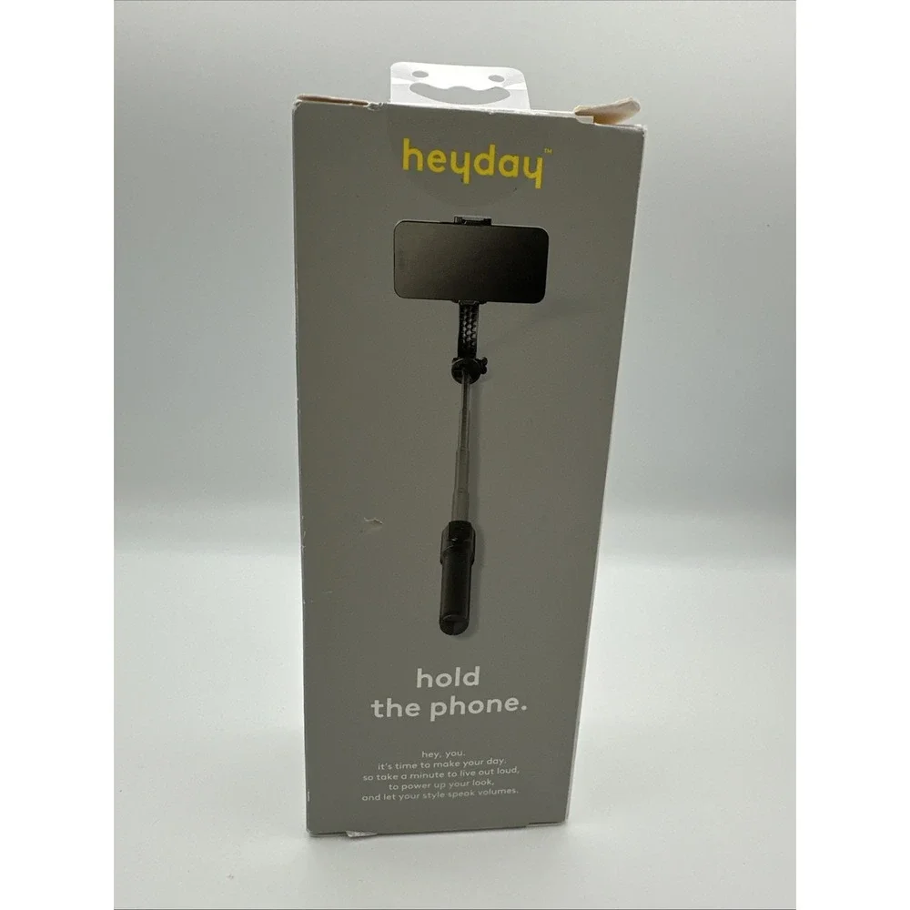 heyday Tripod‎ Selfie Stick with Stabilizer - Black - BRAND NEW